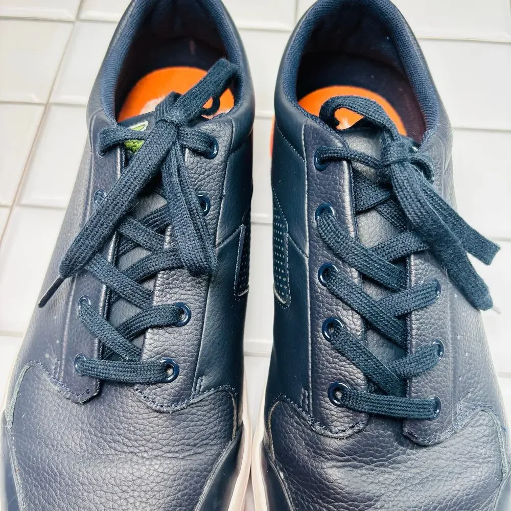 Lacoste 4HND.15 116 1 Casual Sport‎ Men's Shoes Sz 11.5 Blue/Orange
